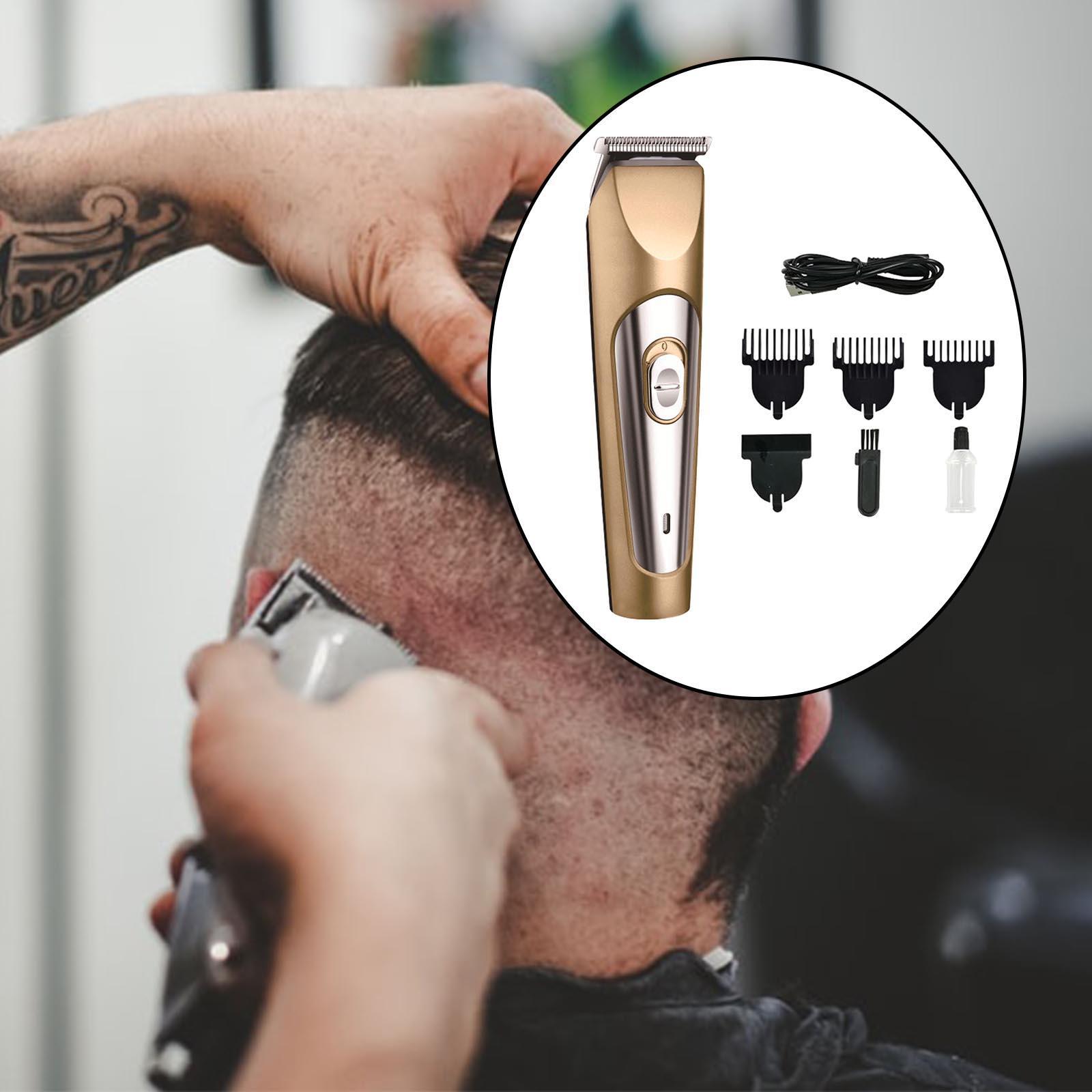 Professional Hair Clipper Removable USB Rechargeable for Men Stainless