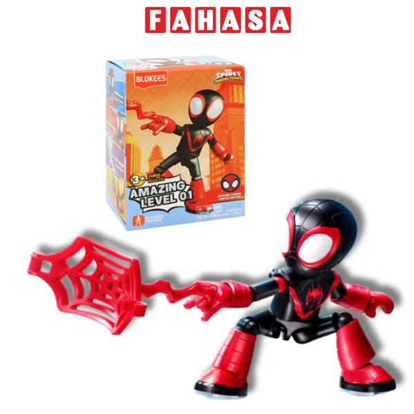 Đồ Chơi Lắp Ráp Mô Hình Marvel Spidey - AL01 Miles - Blokees 74802