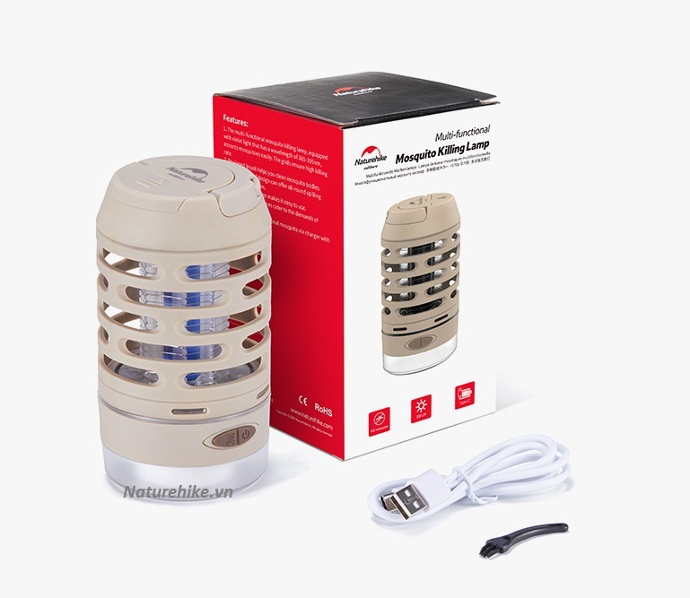 Đèn cắm trại, đèn treo lều kiêm bắt muỗi NH22ZM005