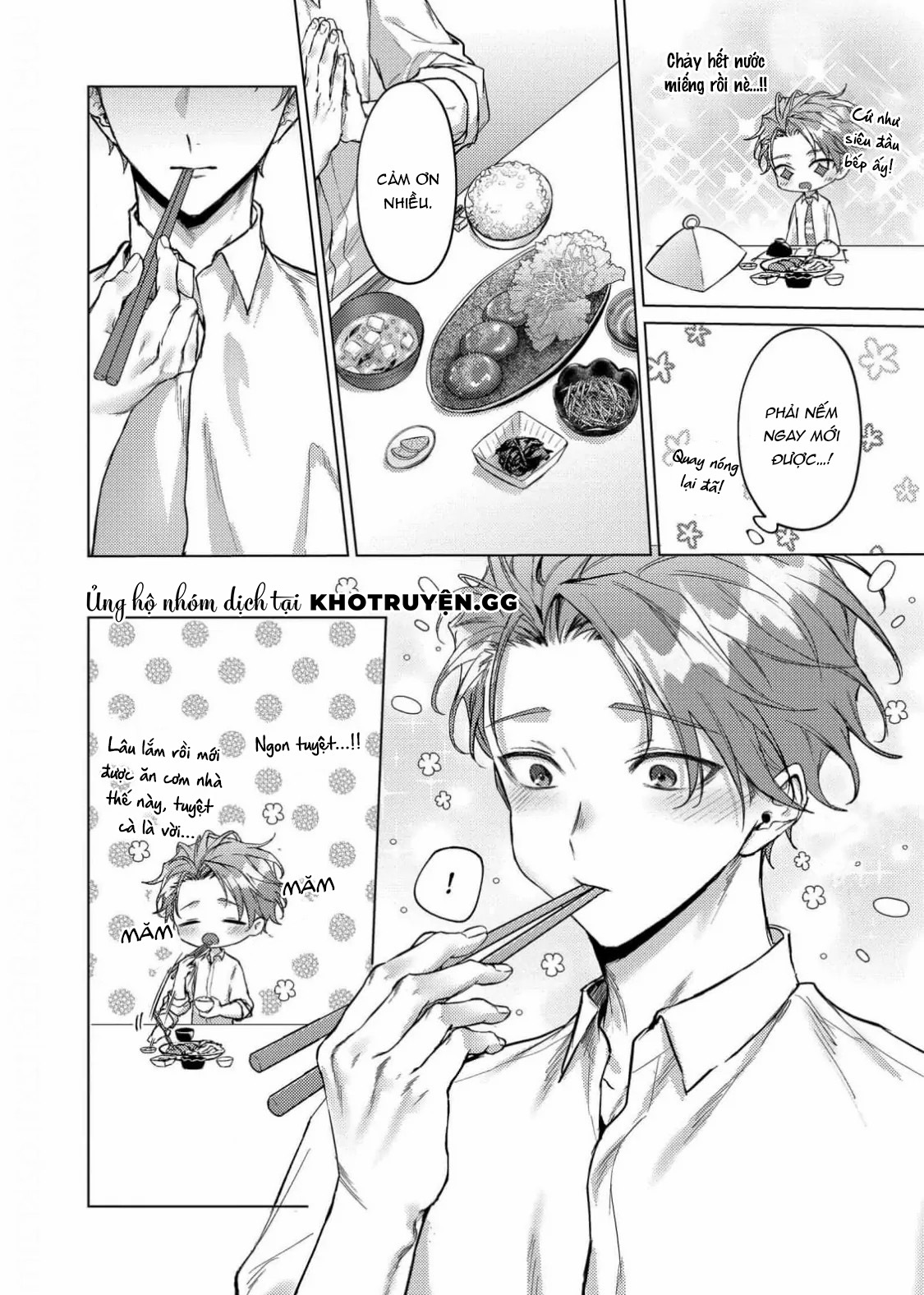 chú mèo ngọt ngào đến nhà tôi mỗi lúc chạng vạng chapter 1 8