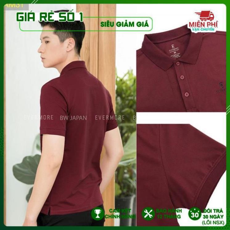 Áo THUN, Áo phông Polo Nam Có Cổ Cao Cấp, vải sợi tre mặc thoáng mát, bền màu
