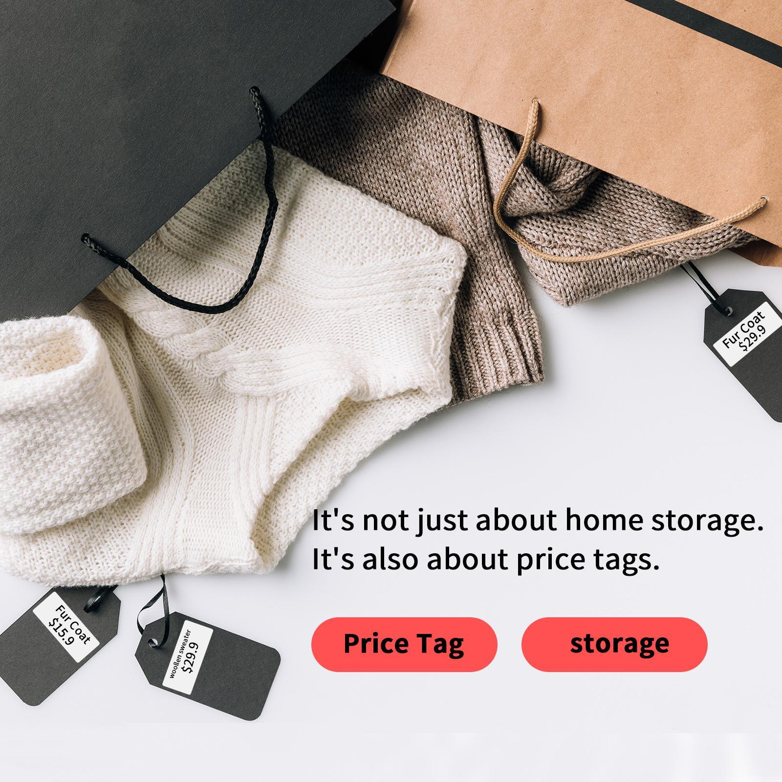 Label Printer Portable BT Thermal Label Printer Supermarket