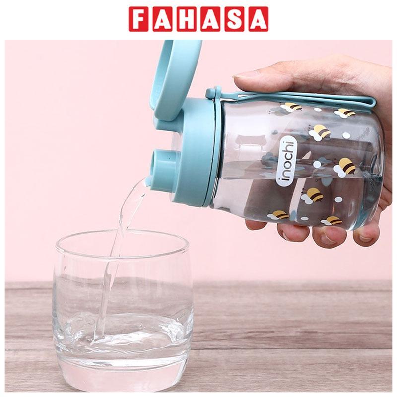 Bình Nước Kita Fami 350/500/700 ml - Inochi HIN.BIKF Nhiều Màu, Chất Liệu Tritan, An Toàn Cho Bé