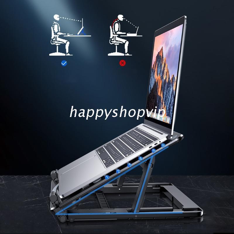 Giá Đỡ Tản Nhiệt Laptop 3 Màu Tùy Chỉnh Độ Cao Tiện Dụng