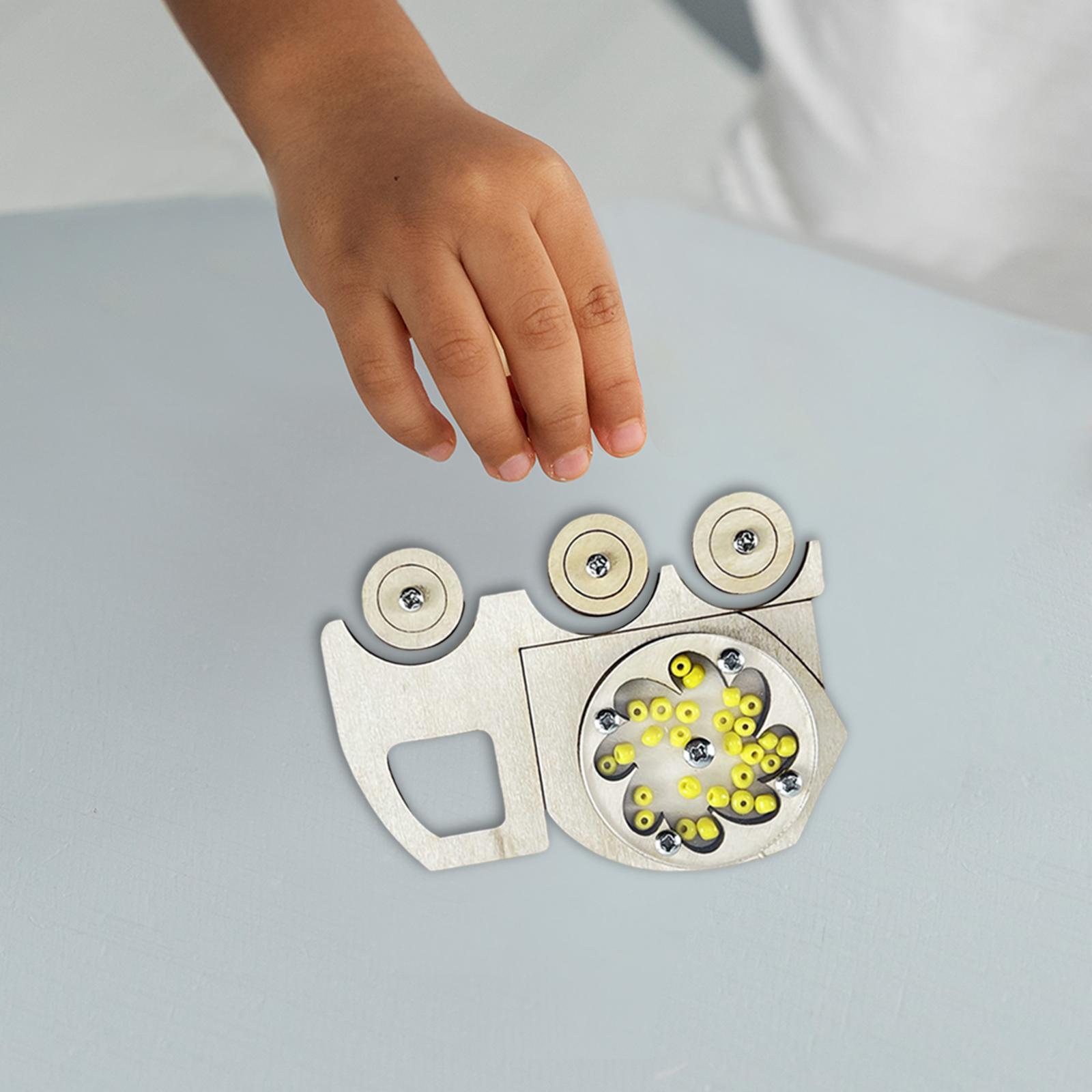 Kids Busy Board DIY Accessories Portable for Preschool Boys and Girls Gifts