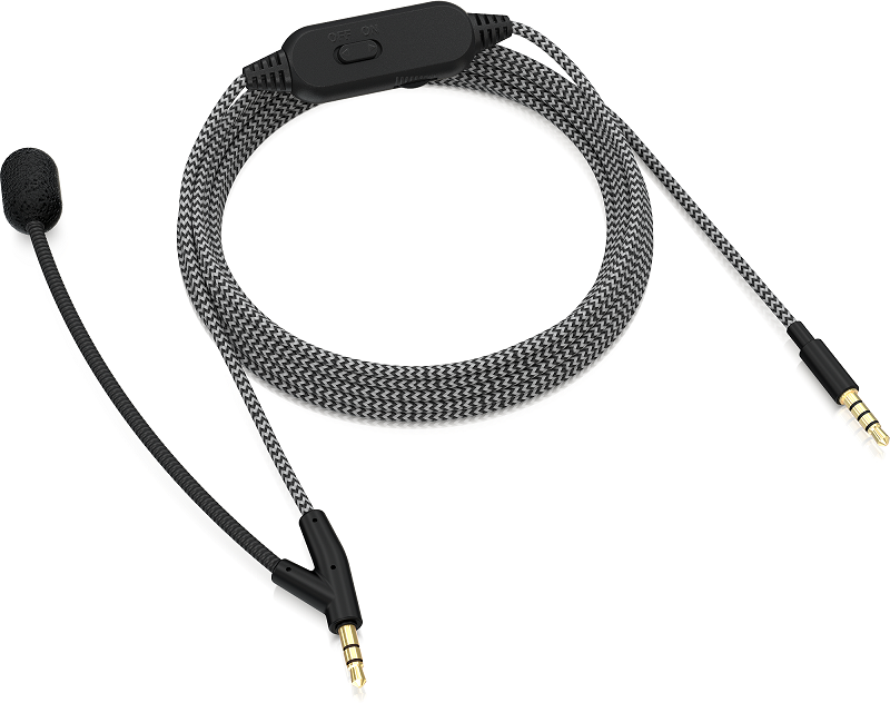 Behringer BC12 Premium Headphone Cable with Boom Microphone and In-line Control-Hàng Chính Hãng