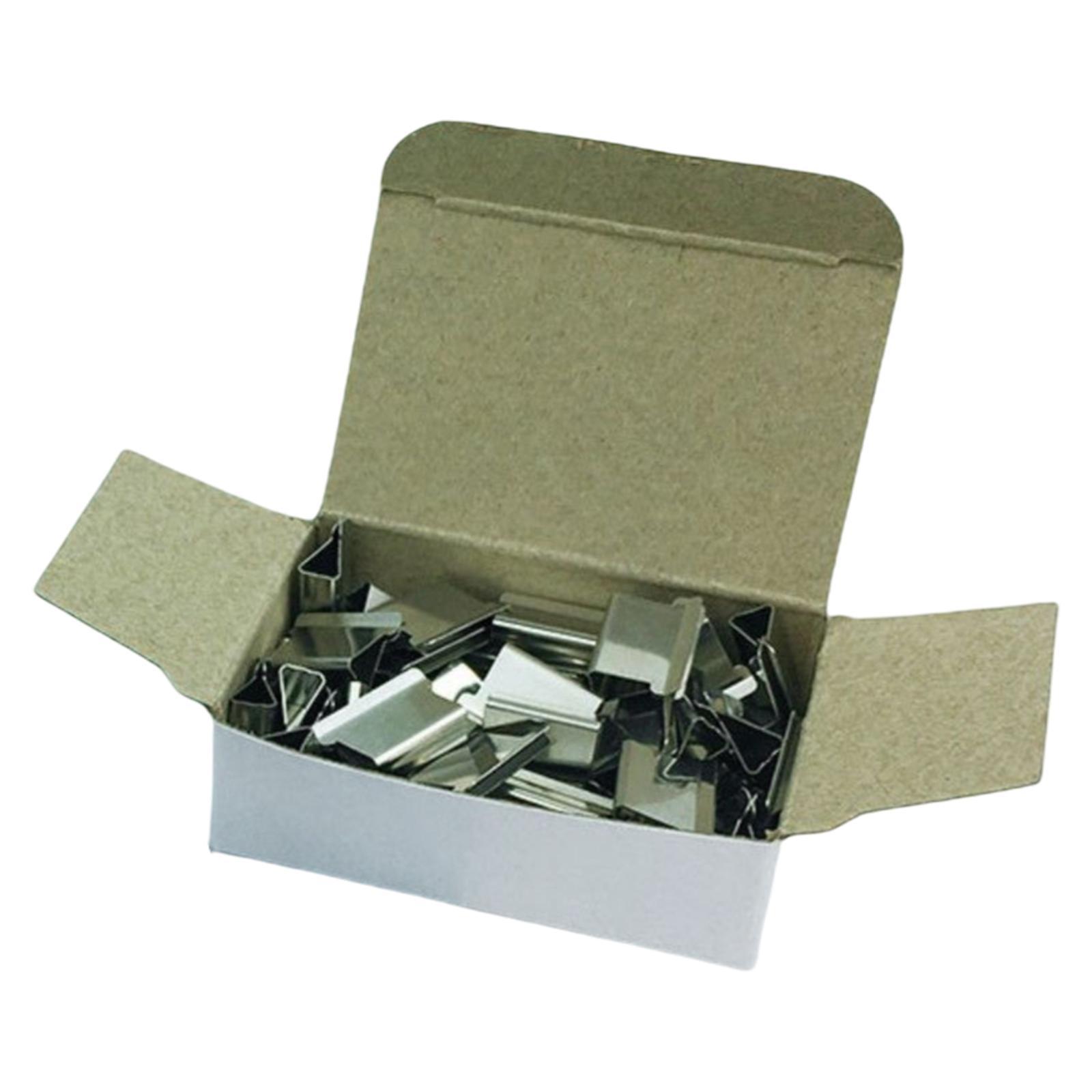 Mini Push Stapler with 100 Clips , 40 Sheet Capacity