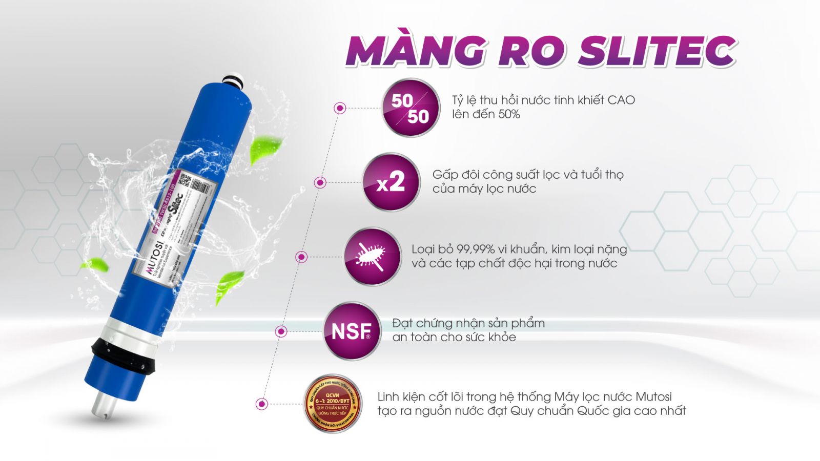 Máy lọc nước Nóng Nguội 9 lõi MP-592H - Công nghệ nhật bản - Hàng chính hãng