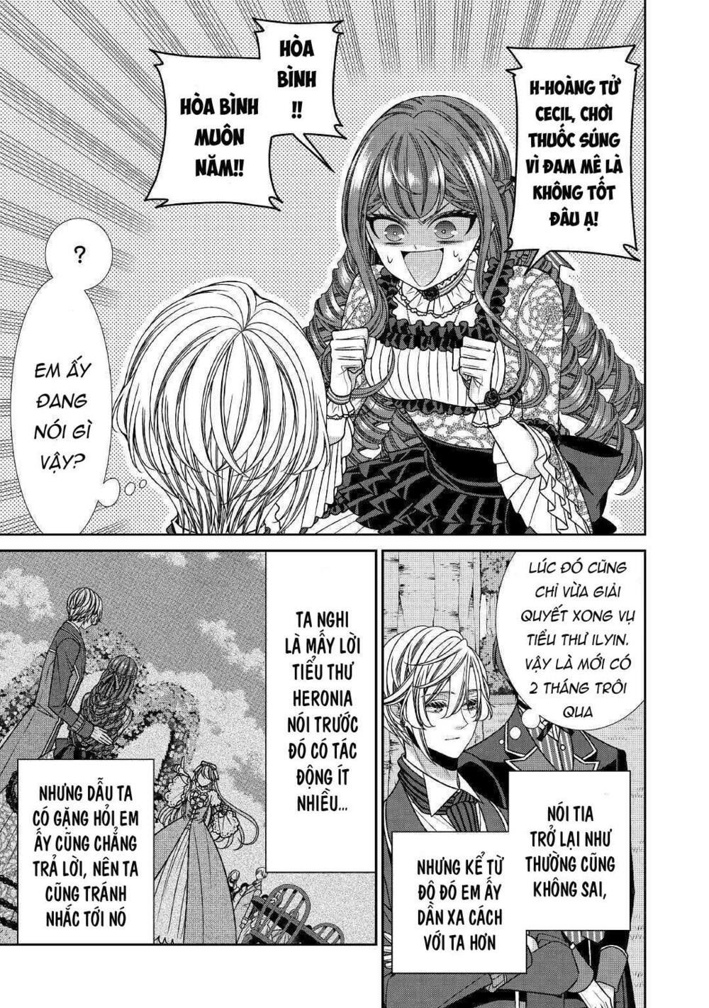 nhật ký theo dõi vị hôn thê tự nhận mình là nữ phụ phản diện 1 chapter 15 6