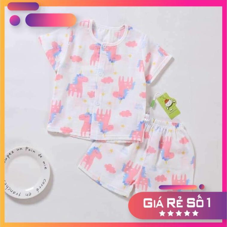 Quần áo trẻ em ️  ️ Bộ xô Aden Anais mùa hè cho bé vải sợi bông tự nhiên cho bé từ 5-23 kg
