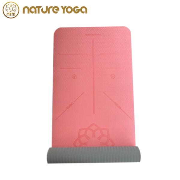 Hình ảnh Thảm Yoga Cao Cấp Định Tuyến Hoa Sen Nature ZC-Bách Hóa Online