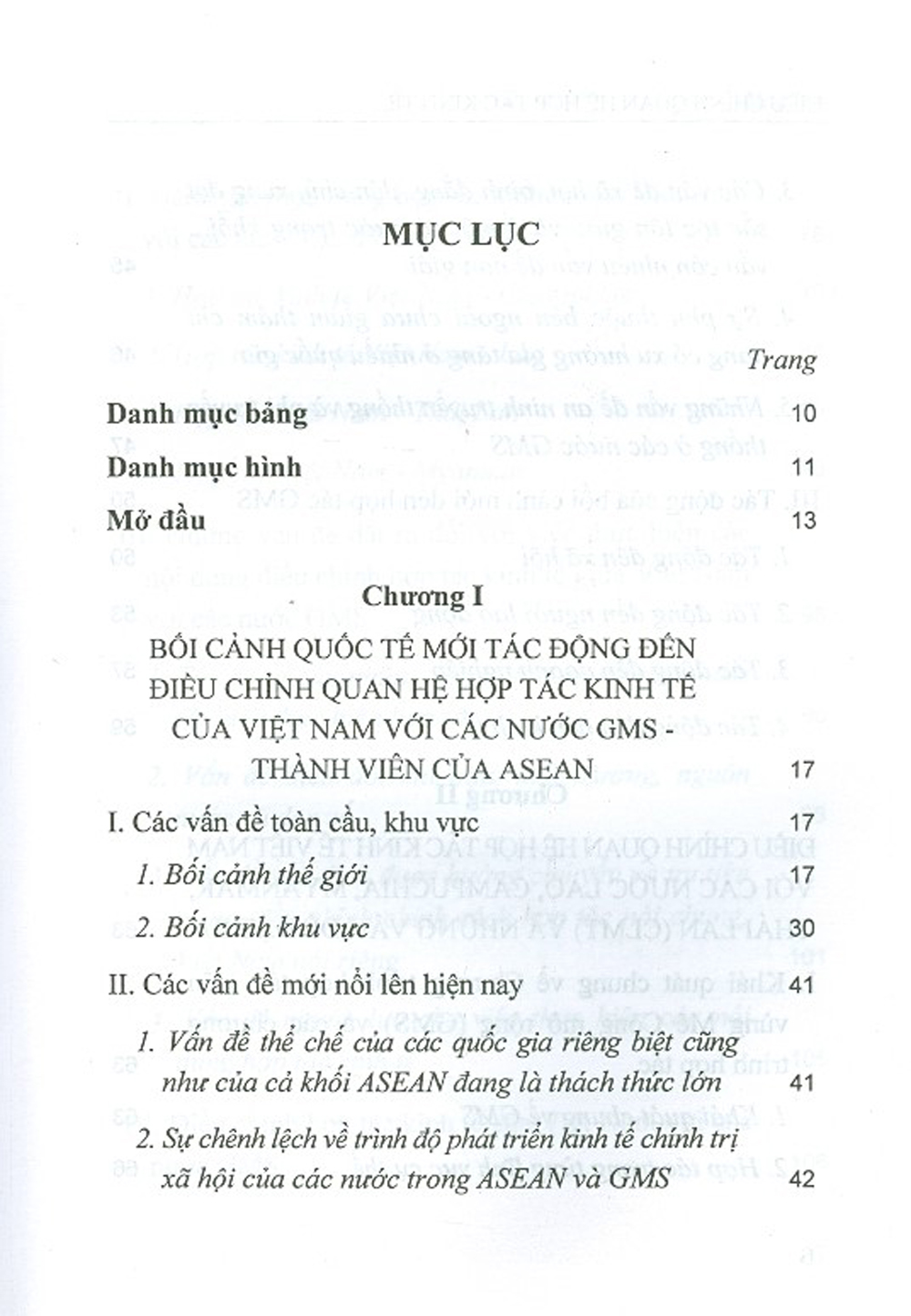 Điều Chỉnh Quan Hệ Hợp Tác Kinh Tế Của Việt Nam Với Các Nước GMS Là Thành Viên Của Asean Trong Bối Cảnh Mới