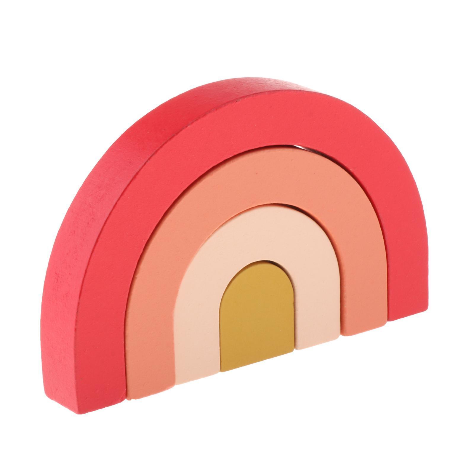 Rainbow Stacker   Wooden  for Toddler