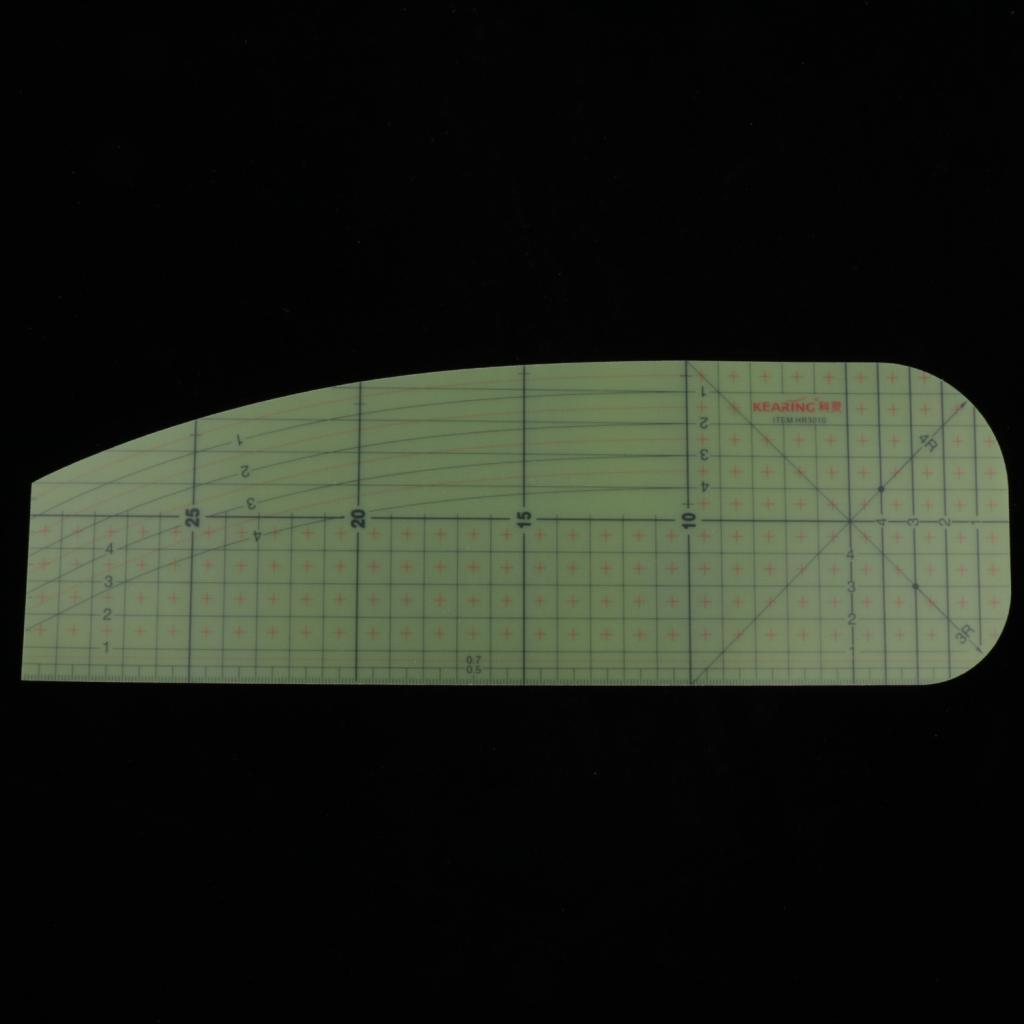 May Quilting Thước Miếng Dán Cường Lực Cai Trị Cho Thợ May Ủi/May/Thủ Công