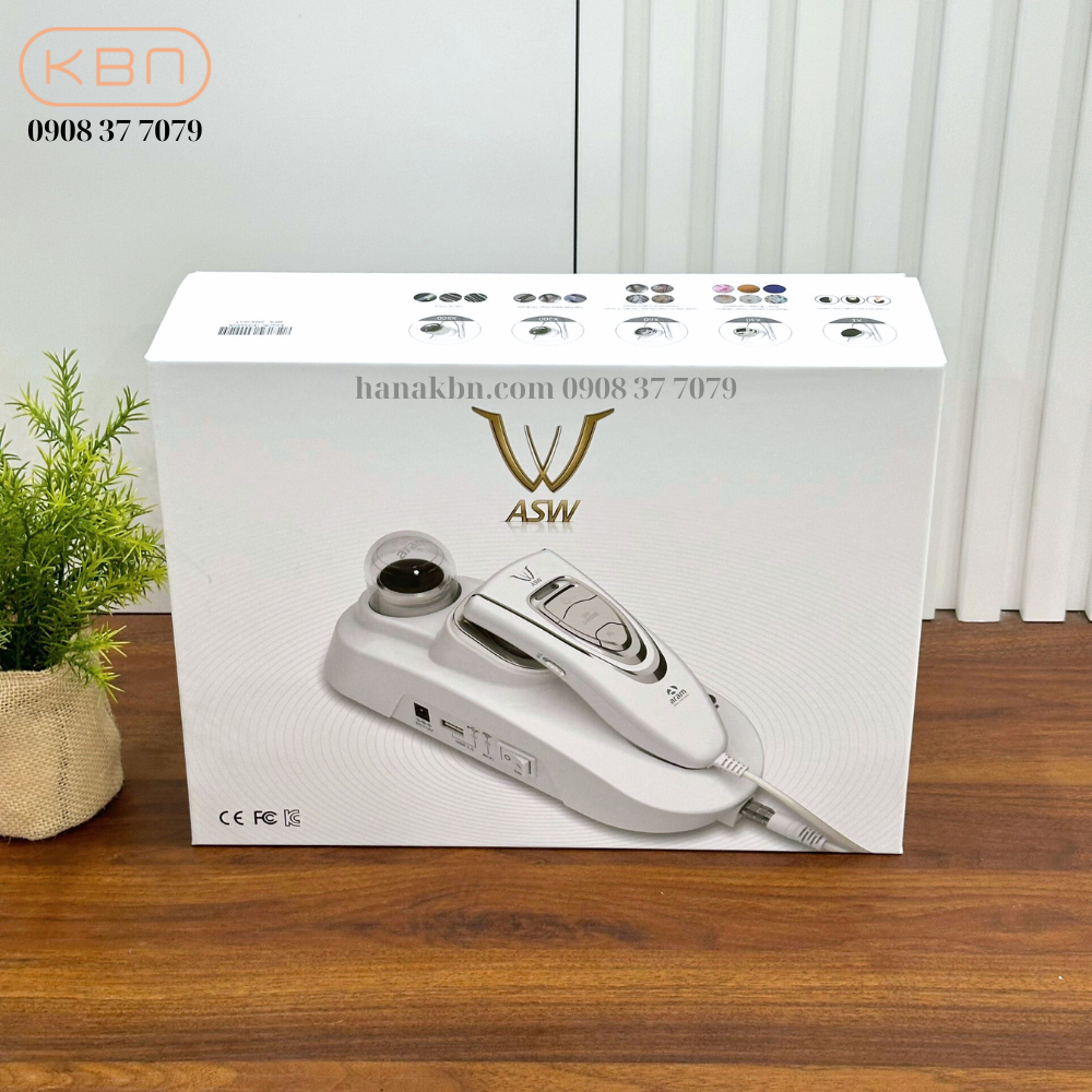Máy phân tích da ASW - 200 thương hiệu Aramhuvis có thể soi da liễu và da đầu
