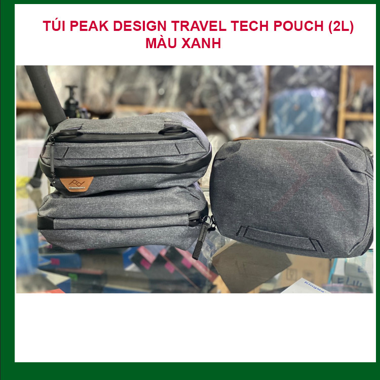 TÚI PEAK DESIGN TRAVEL TECH POUCH (2L) MÀU XÁM - HÀNG CHÍNH HÃNG