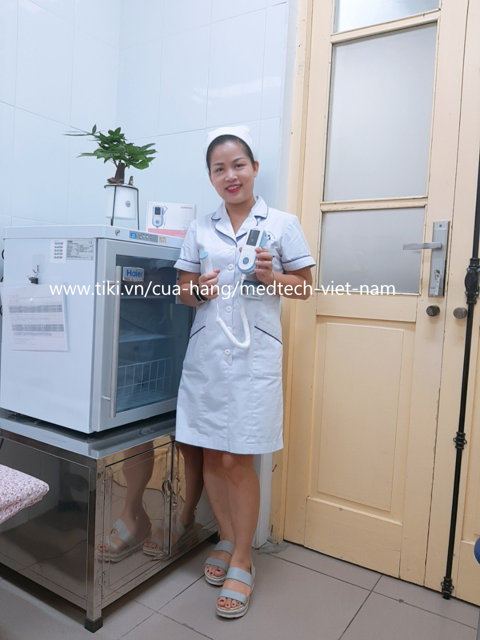 Máy Đo Tim Thai Máy Nghe Tim Thai Tại Nhà JPD-100E Uy Tín Chất Lượng FDA Của Mỹ