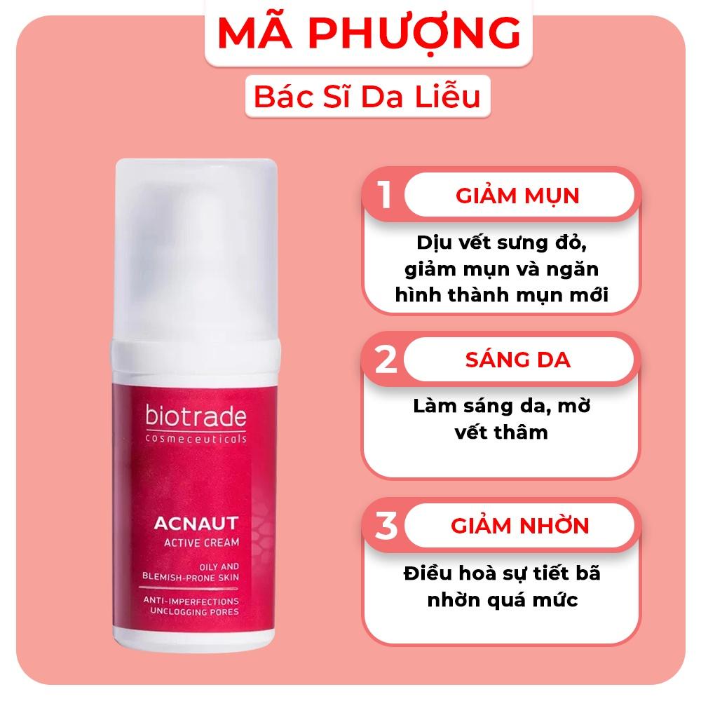 Kem chấm mụn hoạt tính Biotrade Acnaut Active Cream