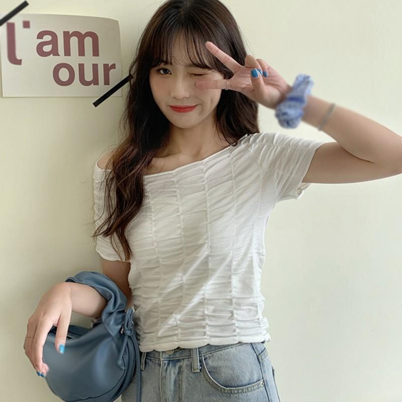 Áo Thun Tay Ngắn Thời Trang Cho Nữ