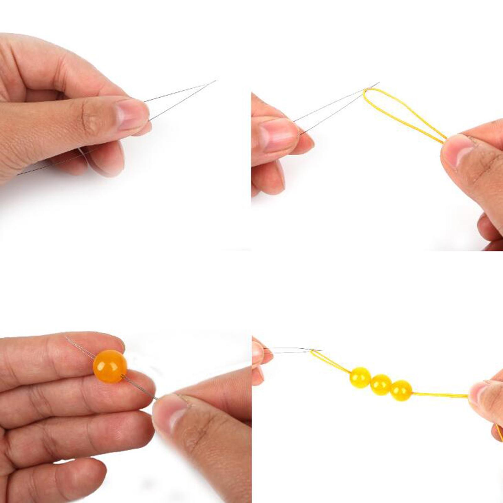 Beading Assorted Size Necklace Threading Tool Thin