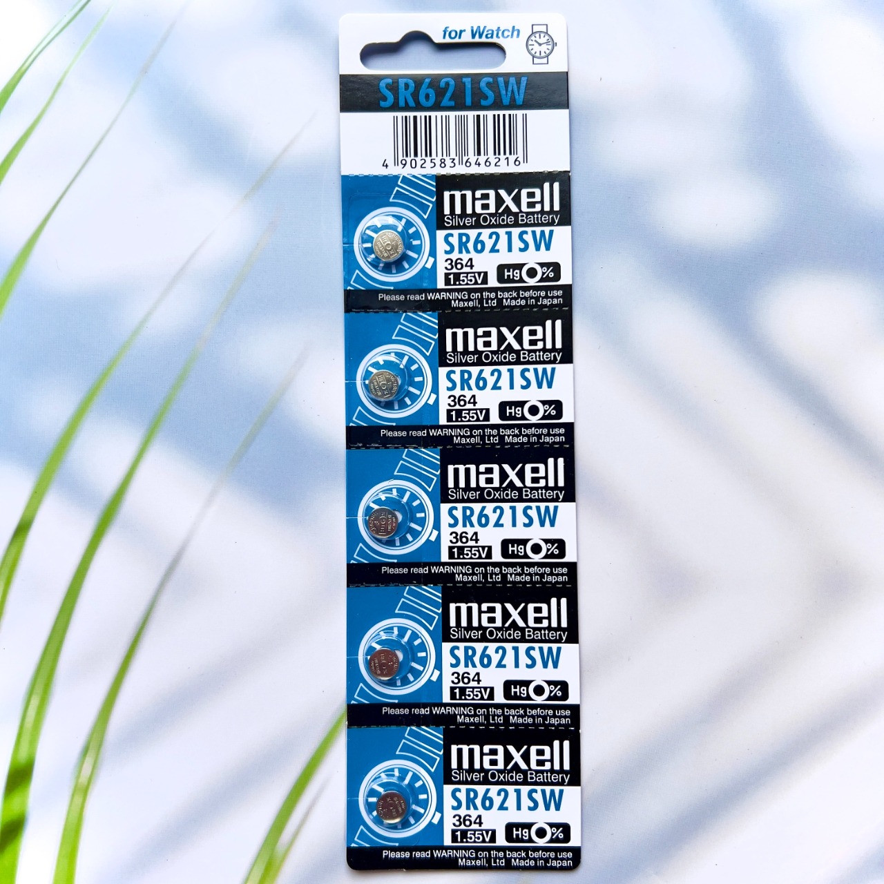 Pin Đồng Hồ Maxell Nhiều Kích cỡ Vỉ 5 viên