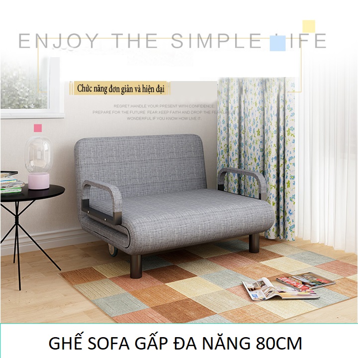 Giường sofa gấp gọn đa năng, ghế sofa phòng khách