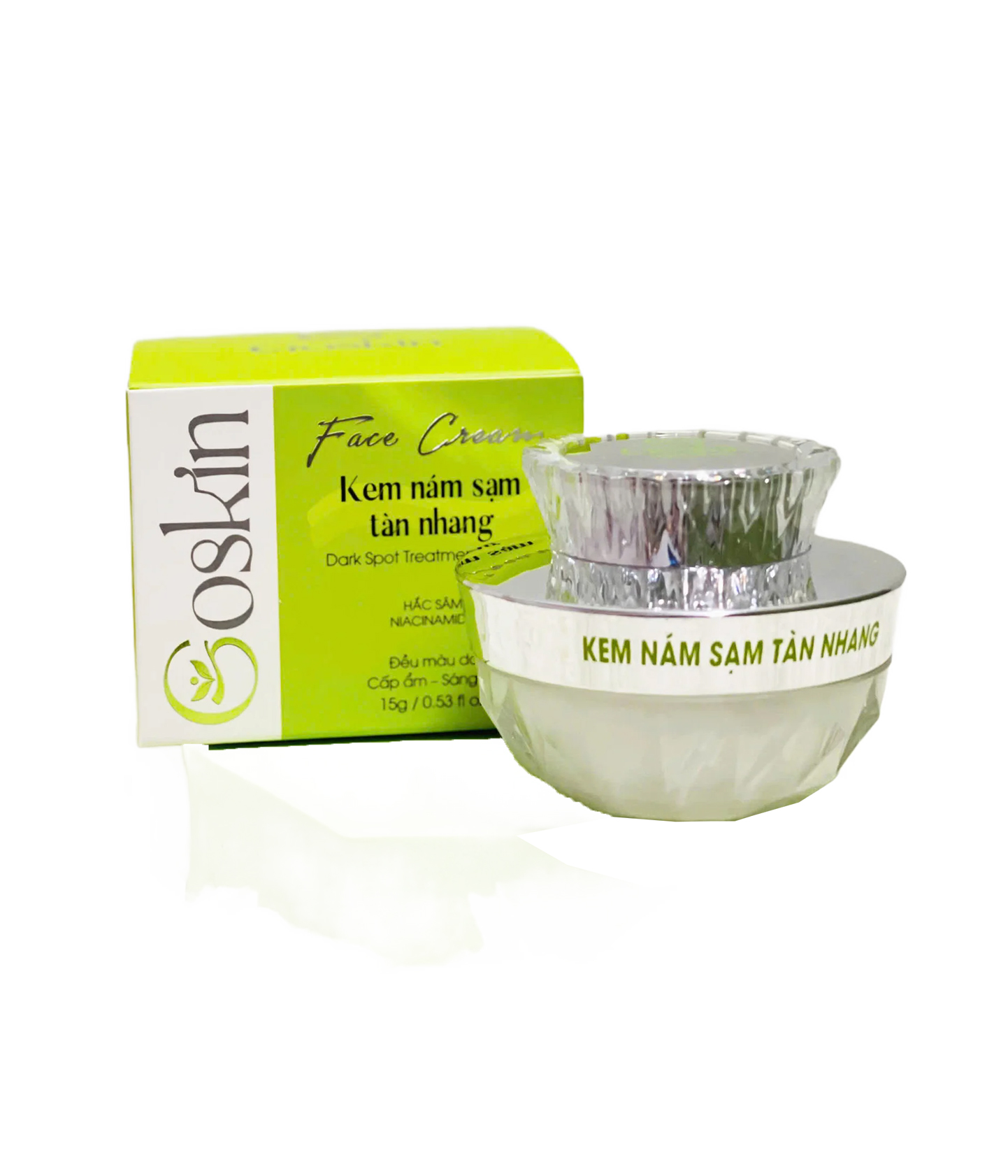 Kem Nám Sạm Tàn Nhang 15g, 30g Goskin (Kem Nén)