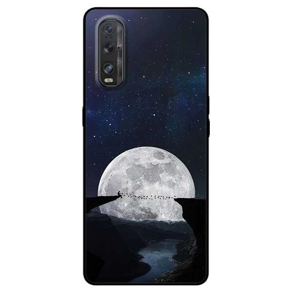 Ốp lưng dành cho Oppo Find X2 mẫu Moon