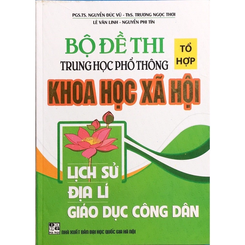 Sách - Bộ Đề Thi Tổ Hợp Trung Học Phổ Thông Khoa Học Xã Hội