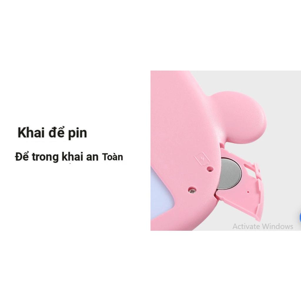 Bảng viết thông minh LCD tự xóa cho bé tập vẽ, viết bảng vẽ  Bảng đa màu Gấu trúc