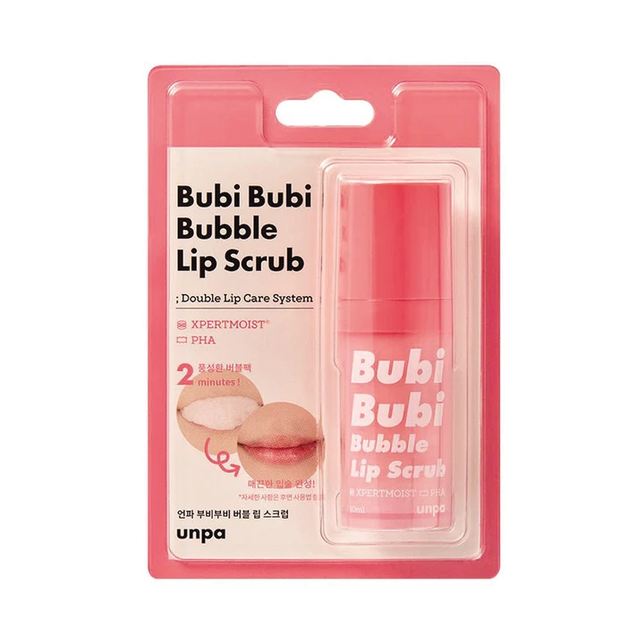 Tẩy tế bào chết môi Unpa Bubi Bubi Lip Scrub 10ml