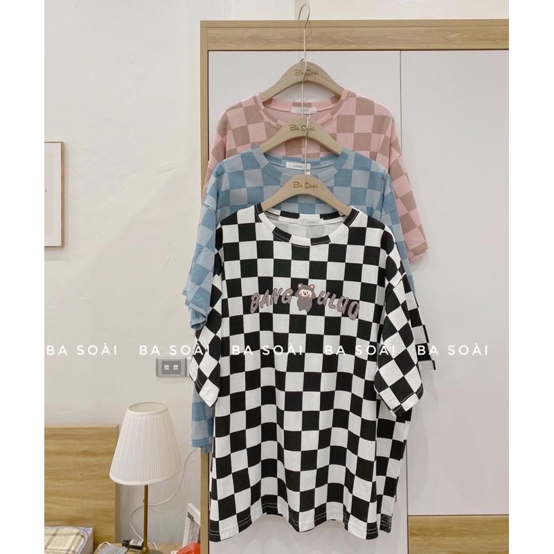Áo Phông ô vuông