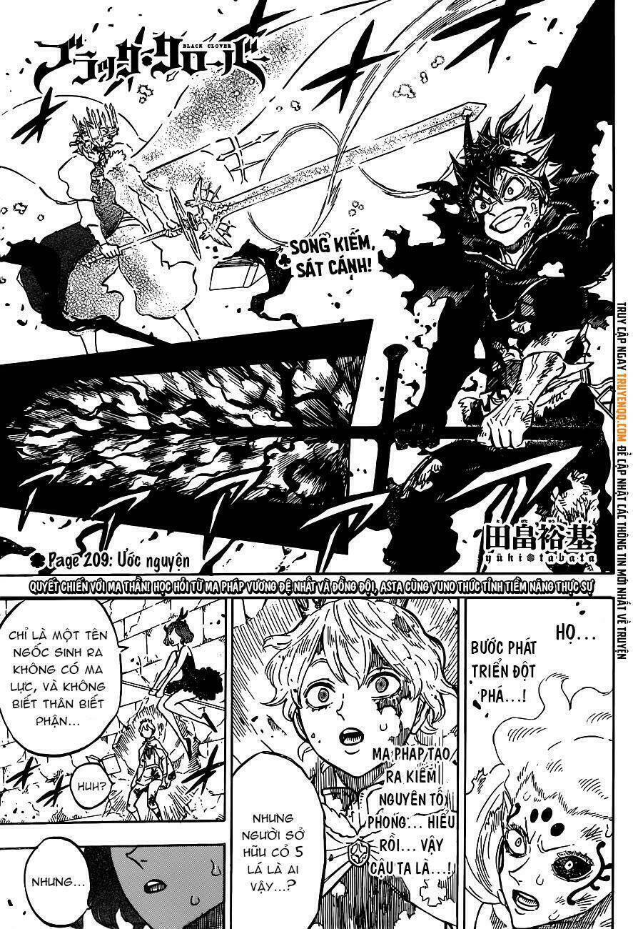 black clover - pháp sư không phép thuật chapter 209 2