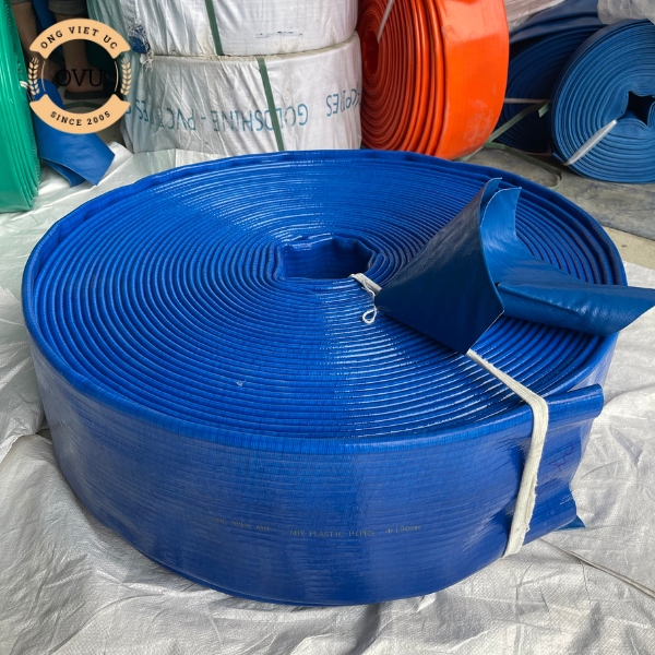 Ống bạt gân sần phi 150mm - Ống bạt tải cát sỏi Việt Úc