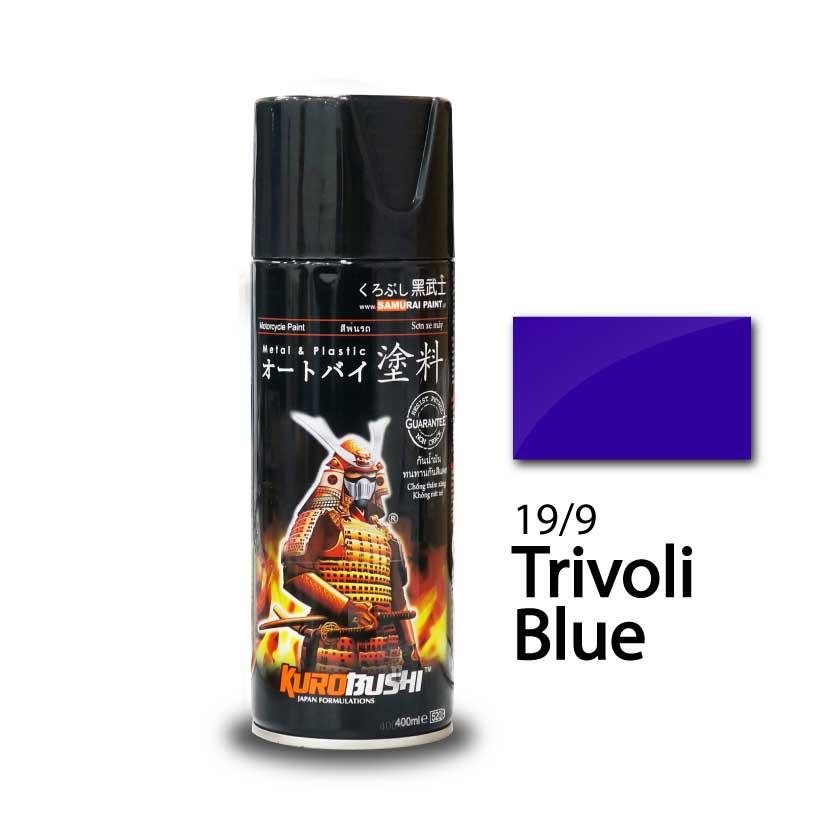 Sơn xịt Samurai Kurobushi - MÀU XANH TRIVOLI 19/9