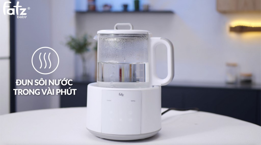 Máy đun nước và hâm nước pha sữa điện từ Quick 6