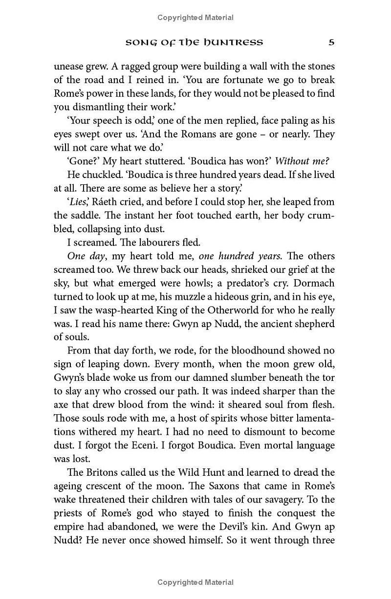 Sách ngoại văn: Song Of The Huntress