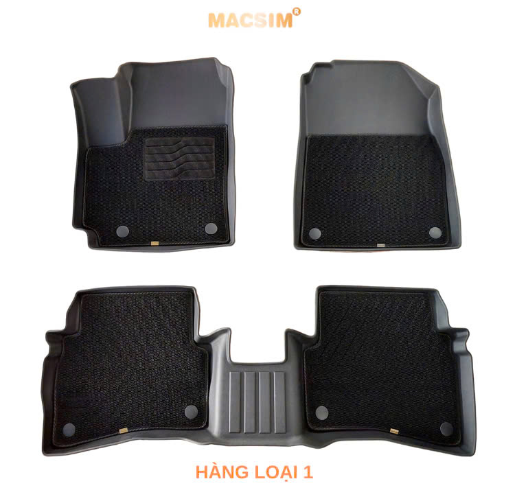 Thảm lót sàn ô tô 2 lớp cao cấp dành cho xe Kia Sonet (sd3) nhãn hiệu Macsim - ( Giảm giá nhưng chất lượng không giảm)