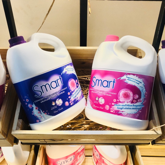 NƯỚC GIẶT XẢ SMART 2 IN 1 ĐẬM ĐẶC 3 LÍT THÁI LAN