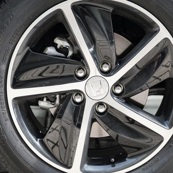 Logo chụp mâm bánh xe ô tô Honda đường kính 69mm, chất liệu nhựa ABS cao cấp