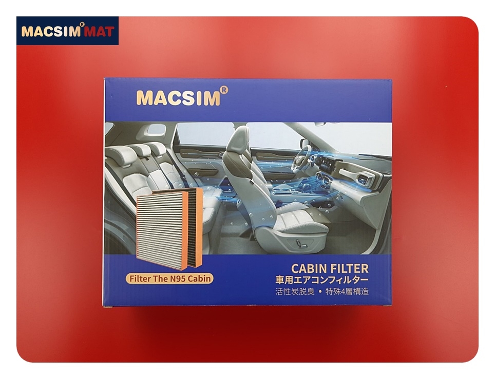 Lọc gió điều hòa cao cấp Macsim N95 xe ô tô Audi A6- 2007 - 2013 (mã MS3023-2)