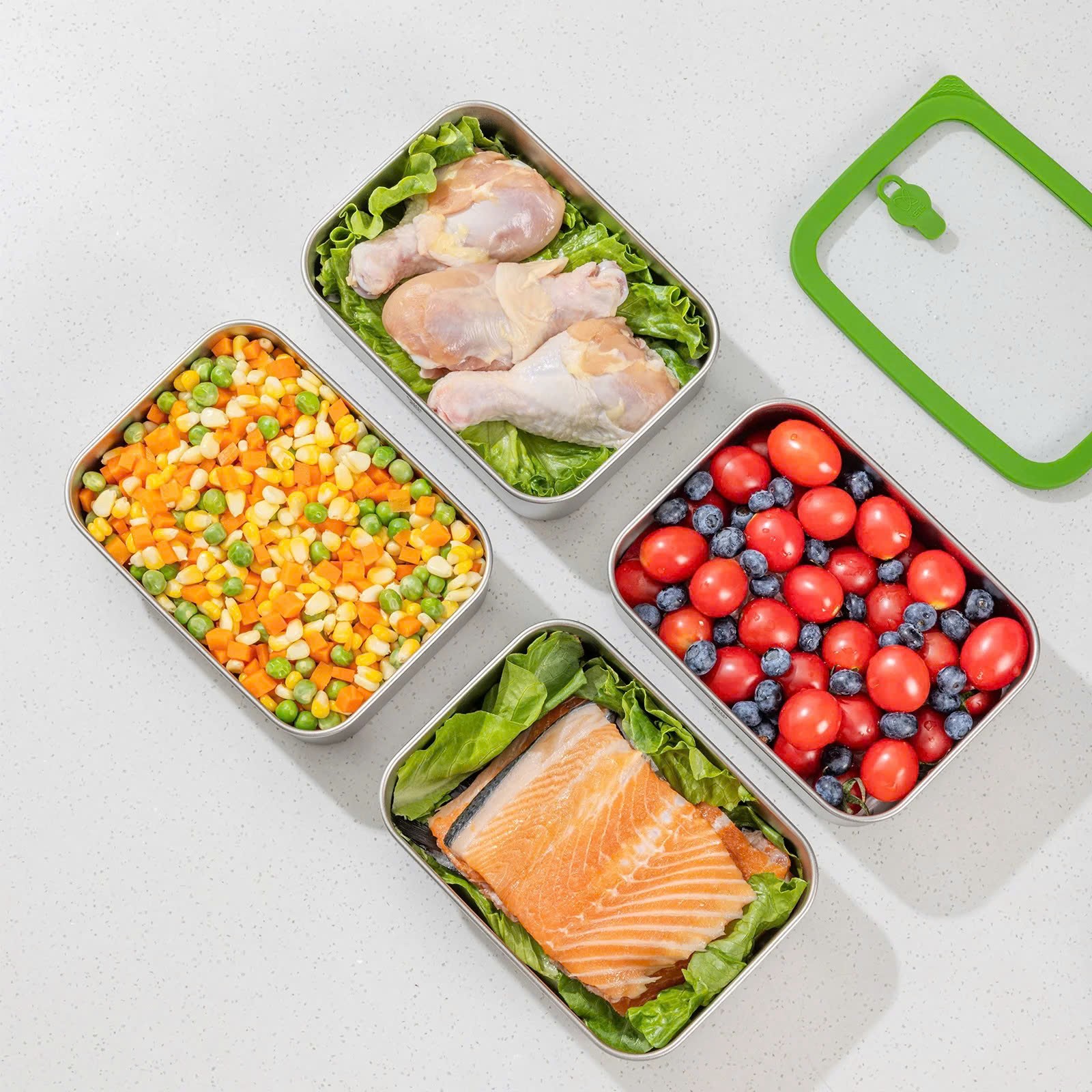 Hộp đựng thực phẩm Keith Titanium Ti5386 800ml (có thể sử dụng trong lò vi sóng)