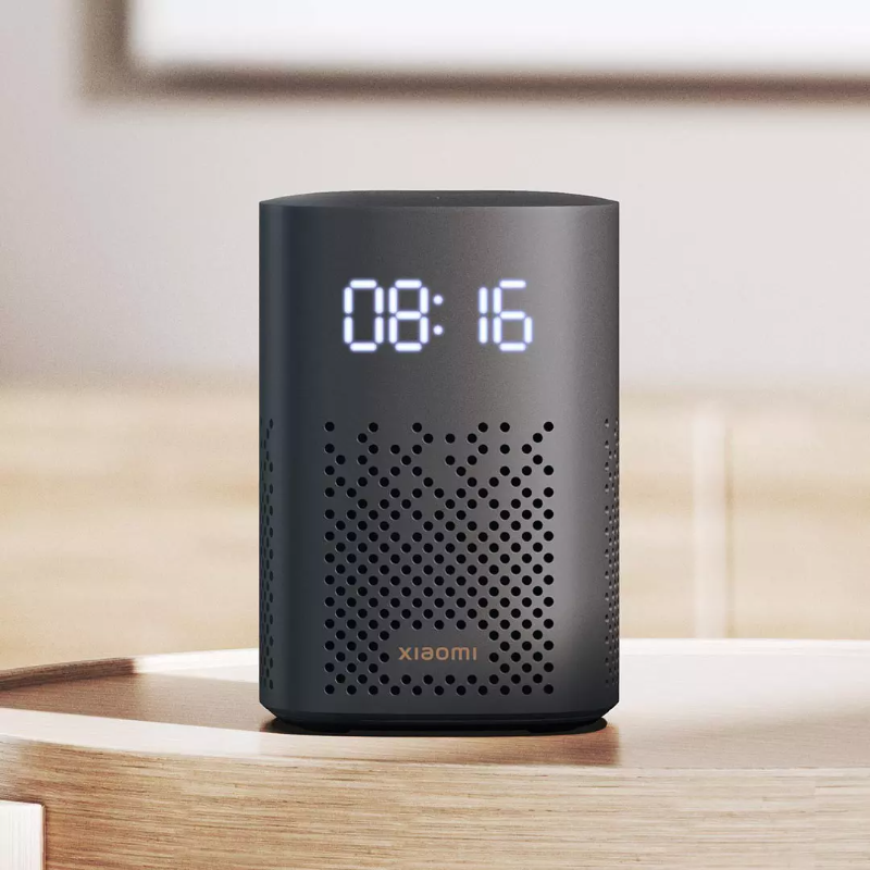 Xiaomi Xiaoai Bluetooth Loa chơi nâng cao Phiên bản LED Digital Hiển thị đồng hồ hồng ngoại WiFi Loa Player Trình phát nhạc thông minh Color: add UK adapter