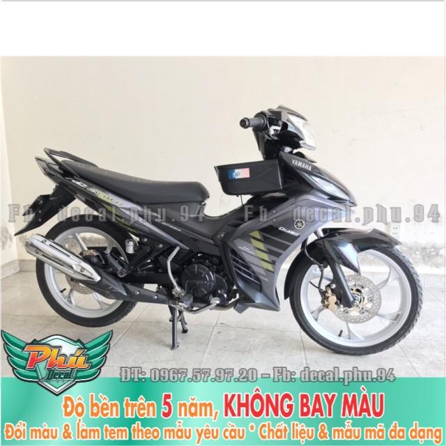 Tem rời exciter 135 Xám Đen