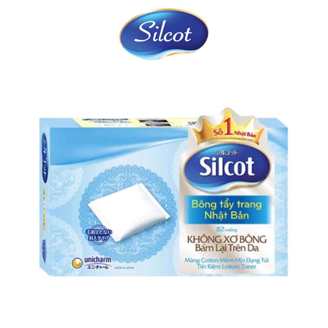 Bông trang điểm Silcot 82 miếng/hộp