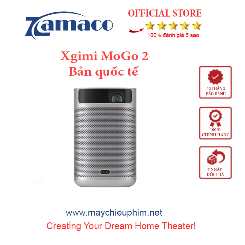 Máy chiếu Xgimi MoGo 2 hàng chính hãng, Bản Quốc Tế - ZAMACO AUDIO