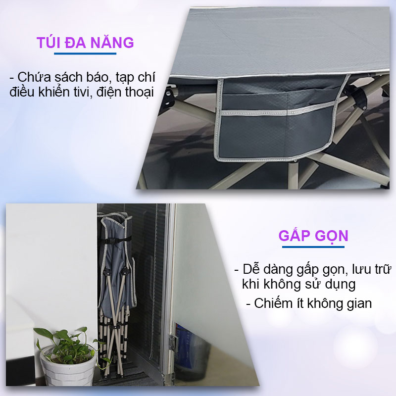 Giường xếp du lịch NIKITA