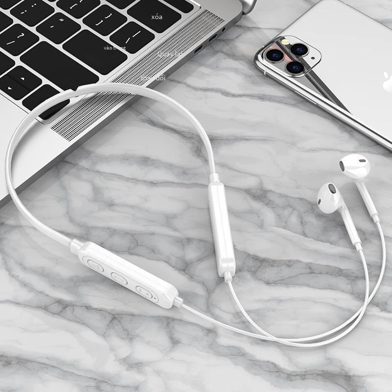 Ưu đãi nhất Tai nghe Bluetooth đeo cổ G01 treo cổ Tai nghe Bluetooth không dây loa siêu trầm chờ siêu dài tai nghe bluetooth phổ thông