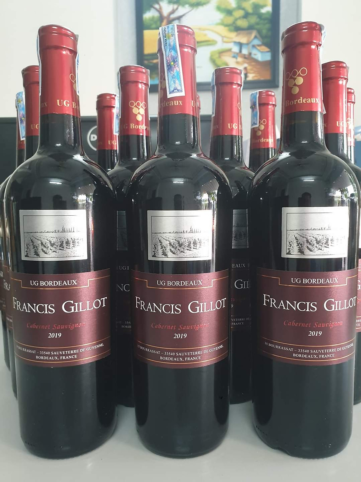 Rượu Vang Pháp Francis Gillot Cabernet Sauvignon 750ml 13,5%