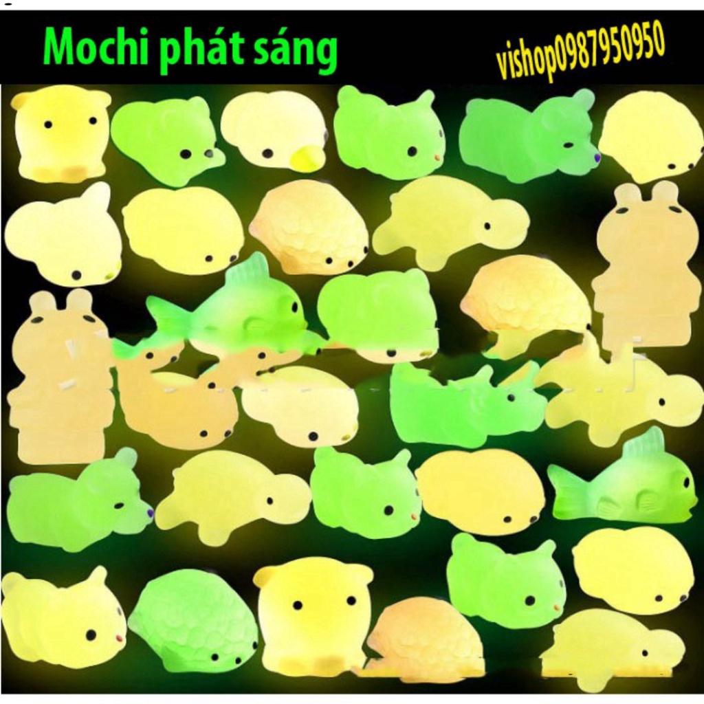 SQUISHY MOCHI PHÁT SÁNG TRONG ĐÊM-BÉ MOCHI DỄ THƯƠNG PHÁT SÁNG BAN ĐÊM